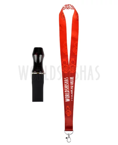 LANYARD WS RED GRADIENT+ BOQUILLA RESINA