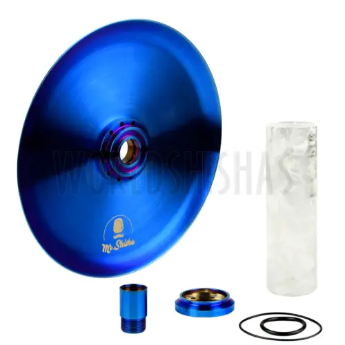 KIT MR SHISHA BABY PRO BLUE-WHITE