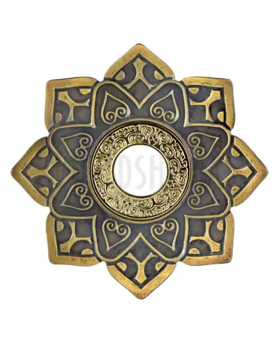 PLATO PLANO TRADICIONAL BRONCE GOLD