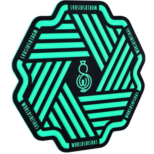 TAPETE DE SILICONA WS BLACK TURQUOISE