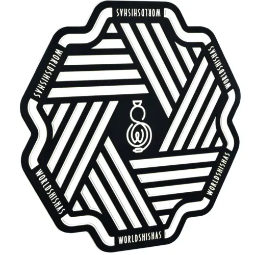 TAPETE DE SILICONA WS BLACK WHITE