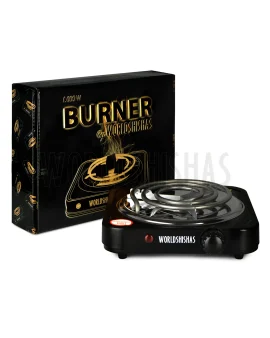 HORNILLO ELÉCTRICO WORLDSHISHAS BLACK 1000W