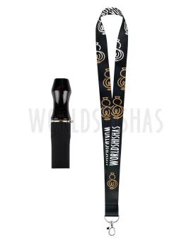 LANYARD WS BLACK GRADIENT+ BOQUILLA RESINA