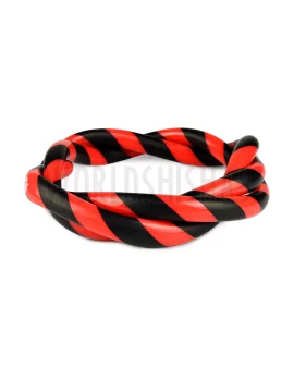 accesorio-manguera-karma-silicona-rayada-black-red copia