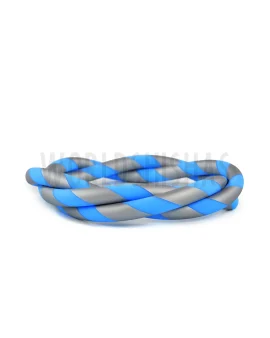 accesorio-manguera-karma-silicona-rayada-bleu-silver copia
