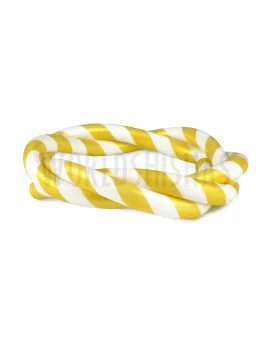 accesorio-manguera-karma-silicona-rayada-gold-white copia