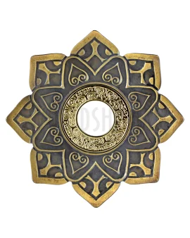 PLATO PLANO TRADICIONAL BRONCE GOLD