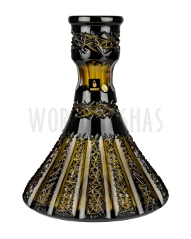 base-caesar-bohemia-crystal-cone-jeschken-black-amber-b(1) copia