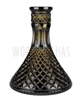 base-caesar-bohemia-crystal-cone-jeschken-black-amber copia