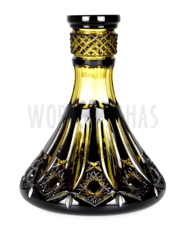 base-caesar-bohemia-crystal-lotos-2-black-amber copia