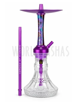 cachimba medusa moon purple copia