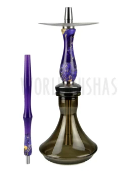 CACHIMBA RF HOOKAH EPOXY STEEL MINI PURPLE
