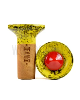 cazoleta-oblako-flow-glazed-red-on-marble-yellow copia