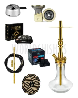 pack-cachimba-worldshishas-bowl-burner-galaxy-mat-carbon-moze-tradi-m-gold copia
