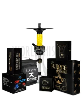 pack-cachimba-worldshishas-bowl-burner-provost-aluminium-carbon-cachimba-dmnt-alkimia-amarillo copia