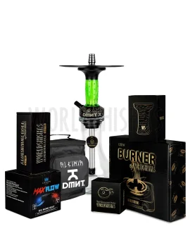 pack-cachimba-worldshishas-bowl-burner-provost-aluminium-carbon-cachimba-dmnt-alkimia-verde copia