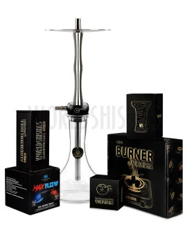 pack-cachimba-worldshishas-bowl-burner-provost-aluminium-carbon-cachimba-geometry-little-bro-steel copia