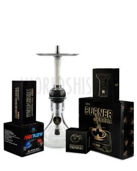 pack-cachimba-worldshishas-bowl-burner-provost-aluminium-carbon-cachimba-hookah-orden-edison-white copia