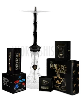 pack-cachimba-worldshishas-bowl-burner-provost-aluminium-carbon-cachimba-wd-hookah-p3-3-black copia