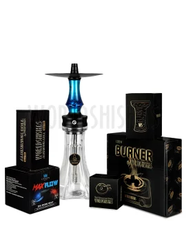 pack-cachimba-worldshishas-bowl-burner-provost-aluminium-carbon-chameleon-vulcan-simbionte-azul-negra copia