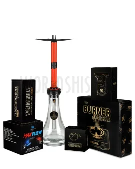 pack-cachimba-worldshishas-bowl-burner-provost-aluminium-carbon-embery-equal-red-black copia