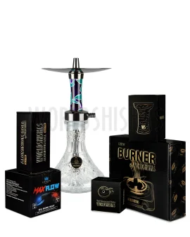 pack-cachimba-worldshishas-bowl-burner-provost-aluminium-carbon-helium-moebius-black-edition-green-purple copia