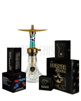 pack-cachimba-worldshishas-bowl-burner-provost-aluminium-carbon-helium-moebius-gold-edition-green-purple copia