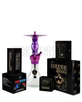 pack-cachimba-worldshishas-bowl-burner-provost-aluminium-carbon-kaya-elox-eco-poxy-purple copia
