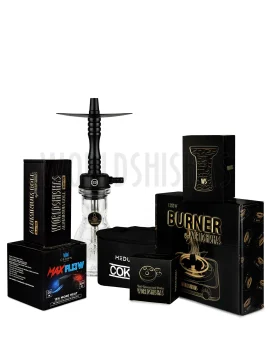 pack-cachimba-worldshishas-bowl-burner-provost-aluminium-carbon-medusa-cokev-maletin-black copia
