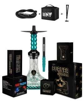 pack-cachimba-worldshishas-bowl-burner-provost-aluminium-carbon-worldshishas-tiny-turquoise-complete copia