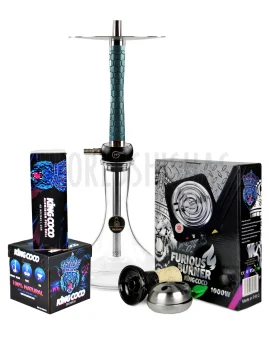 pack-cachimba-ws-bowl-volt-king-coco-geometry-hookah-honey-aquamarine copia