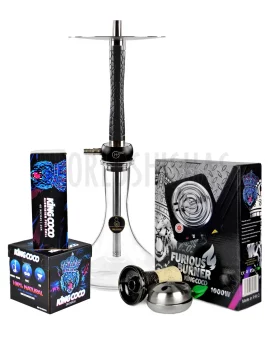 pack-cachimba-ws-bowl-volt-king-coco-geometry-hookah-stone-black copia