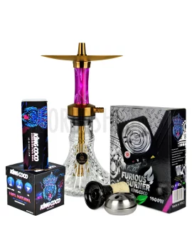 pack-cachimba-ws-bowl-volt-king-coco-helium-moebius-gold-edition-pink copia