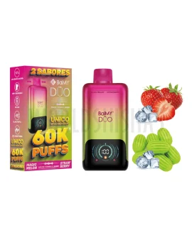 pod-desechable-balmy-duo-60k-puffs-0mg-nicotine-fresa-magic-melon copia